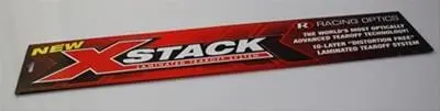 Bell Racing 10235C Helmet Visor Tear-Off Sheets (Pack Of 10) 1