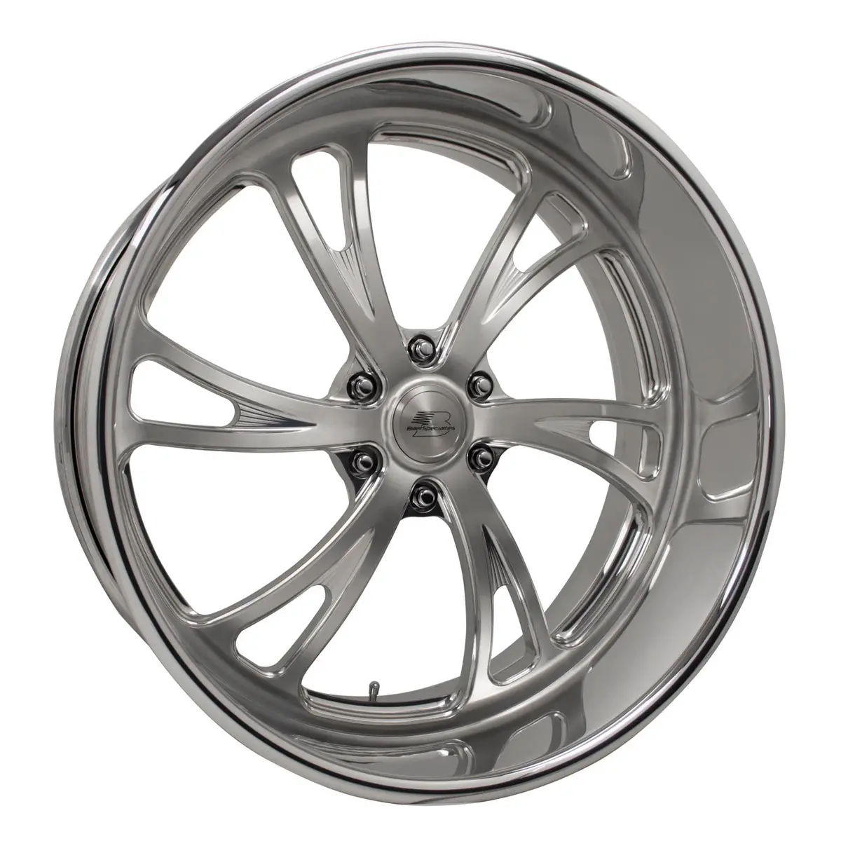 Billet Specialties Dt70245 Blvd Series Wheel – 17X7" Polished Custom 5-Lug 1