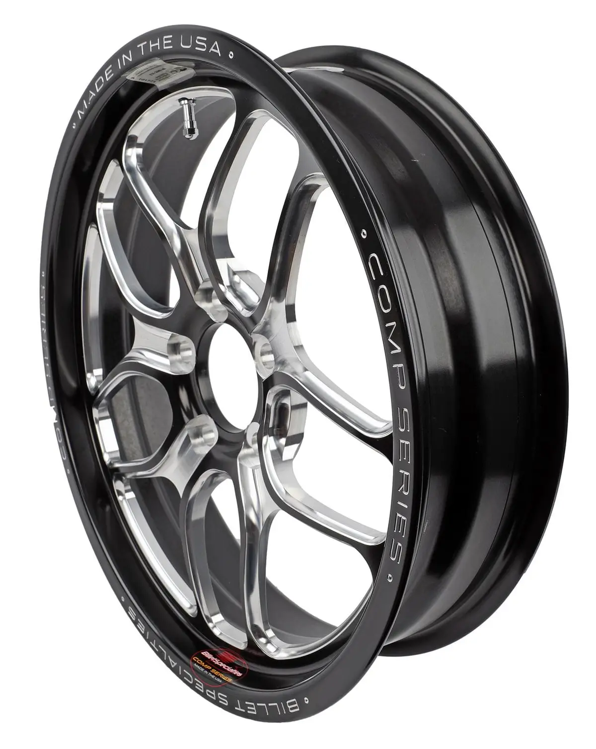 Billet Specialties Comp 7 Series Forged Wheels – Black Finish, 17X7.5", 5X114.3 (Csfb77456527) 1