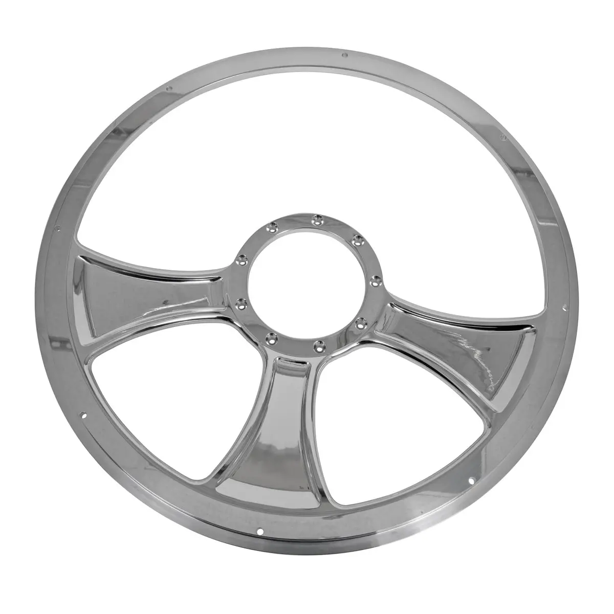 Billet Specialties Half-Wrap Steering Wheel – 15" Diameter, Part 34765 1