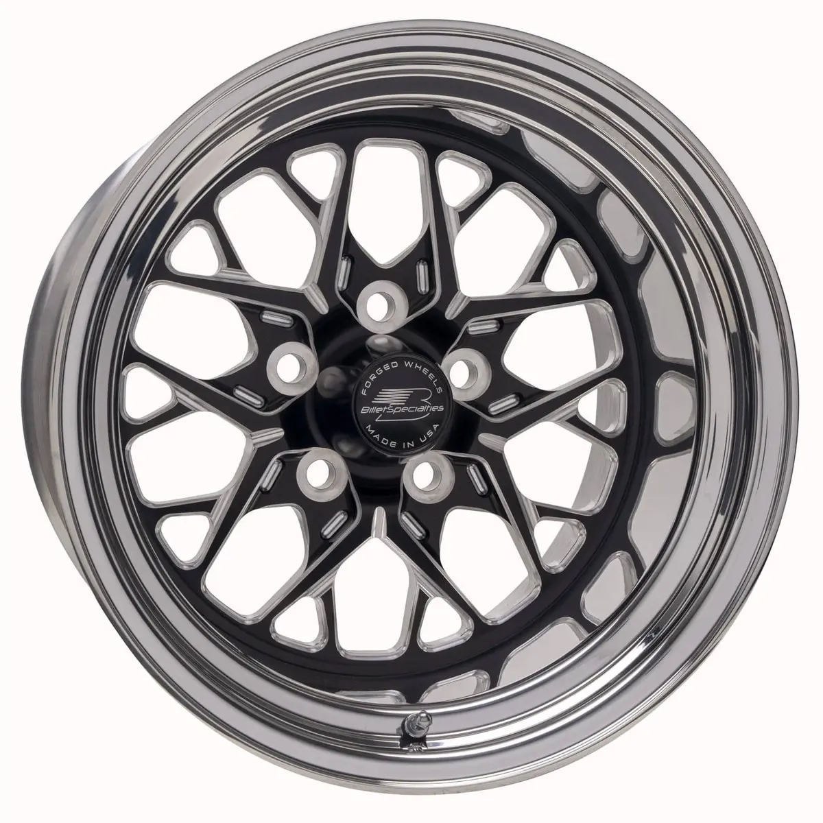 Billet Specialties Brs07570L6135 Billet Wheel – 17X7", Gloss Black Finish, 5X114.3, +45Mm Offset 1