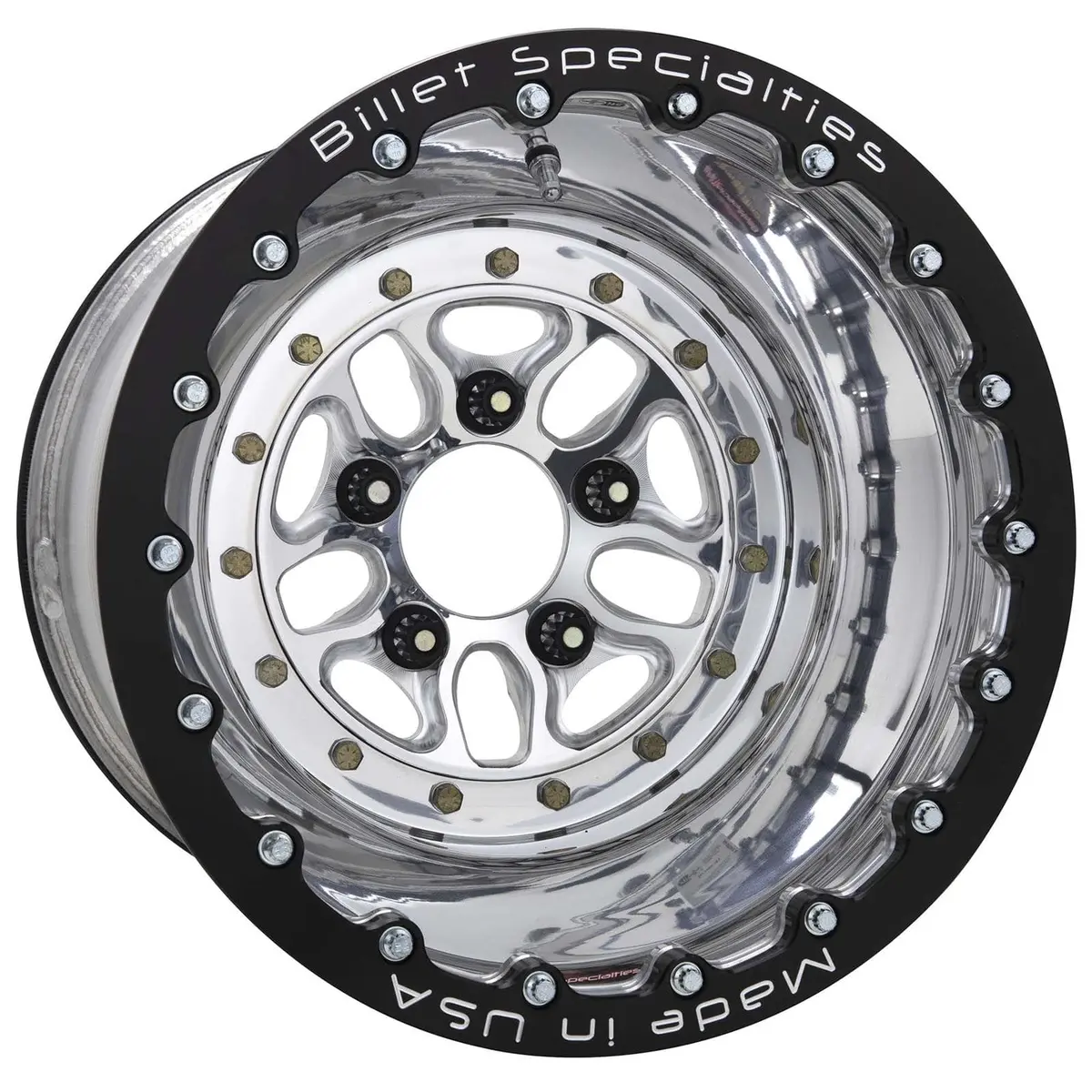 Billet Specialties C-Series Forged Aluminum Wheel – 15X6.13" With 5X4.75" Bolt Pattern 1