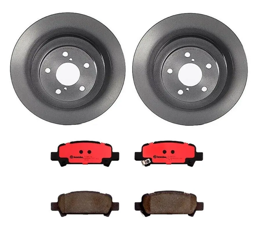 Brembo Kt00219 Brake Kit – Front Rotor And Pad Set, High-Performance Street Use 1