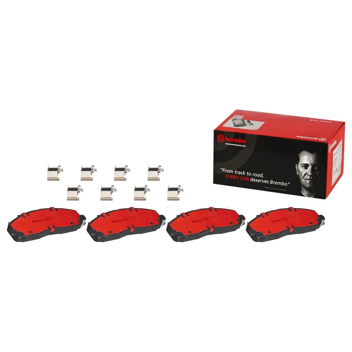 Brembo P11035N Nao Ceramic Brake Pads – Quiet, Low-Dust Performance 1