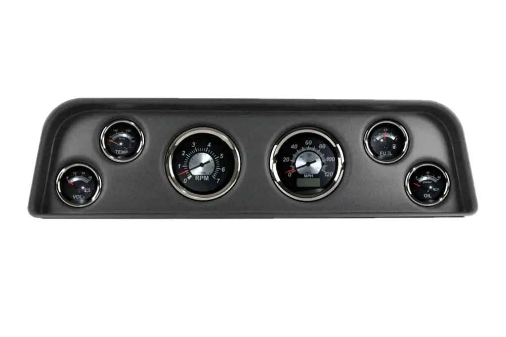 Classic Dash Custom Instrument Cluster 10865Bs11 – Retro-Styled Gauges With Led Lighting 1
