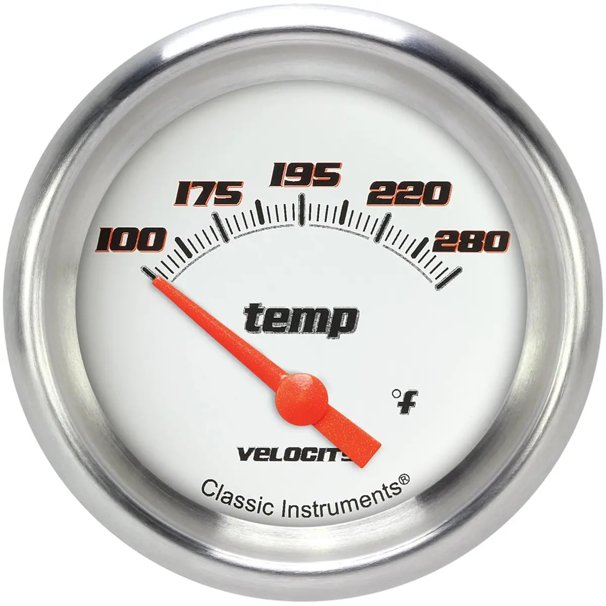 Classic Instruments Velocity Series White-Dial Gauge Kit — Vs226Wapf-08 1