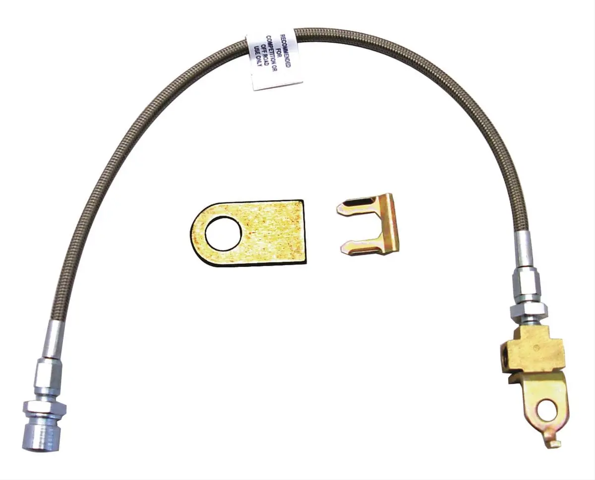 Classic Performance Rsflk-316 Stainless Brake Hose Kit – Front & Rear Set 1