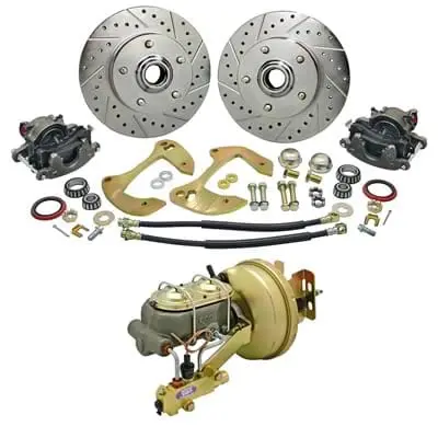 Classic Performance 6474Fbp-9 Stock-Spindle Front Brake Conversion Kit 1