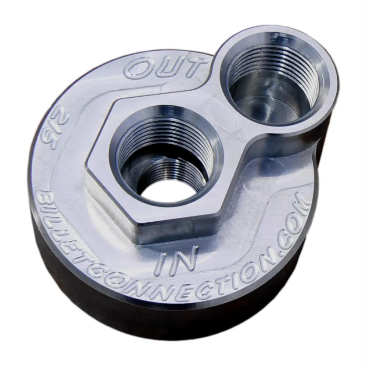 Clear View Filtration 215 Oil Filter Block Adapter – Universal Mount 1