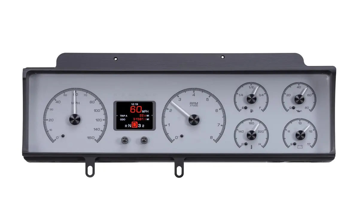 Dakota Digital Hdx-70C-Mal-S Direct-Fit Analog Gauge System – Modern Hd Display 1