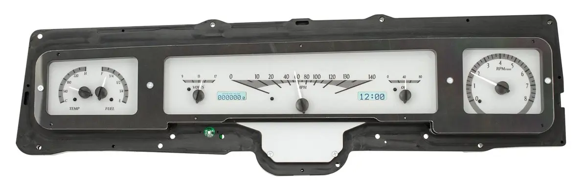 Dakota Digital Vhx-68C-Imp-S-W Direct-Fit Analog Gauge System 1
