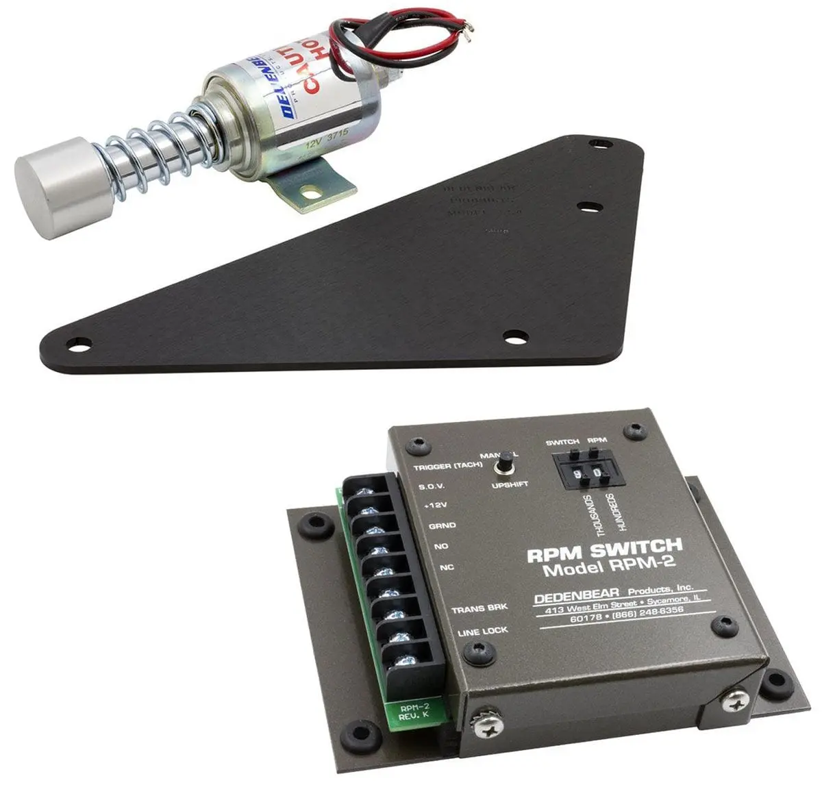 Solenoid Shifter De-Ss4Rpm – Electronic 4-Speed Rpm-Activated Transmission Controller 1