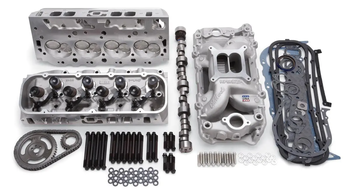 Edelbrock 2078 Total Power Package – 676 Hp Big Block Chevy Top-End Engine Kit 1