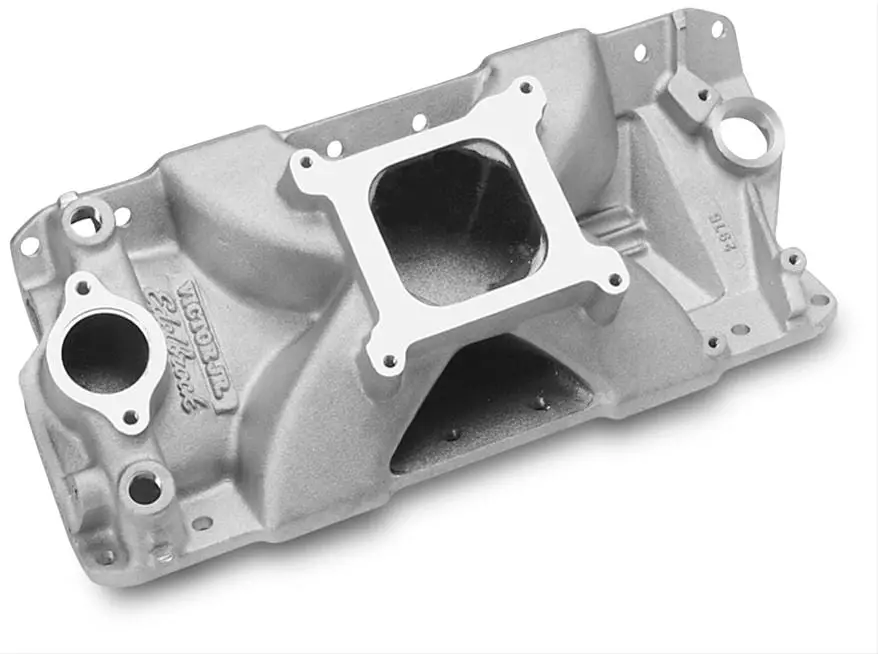 Edelbrock 2900 Victor Jr. Cnc-Ported Intake Manifold For Small-Block Chevy 1