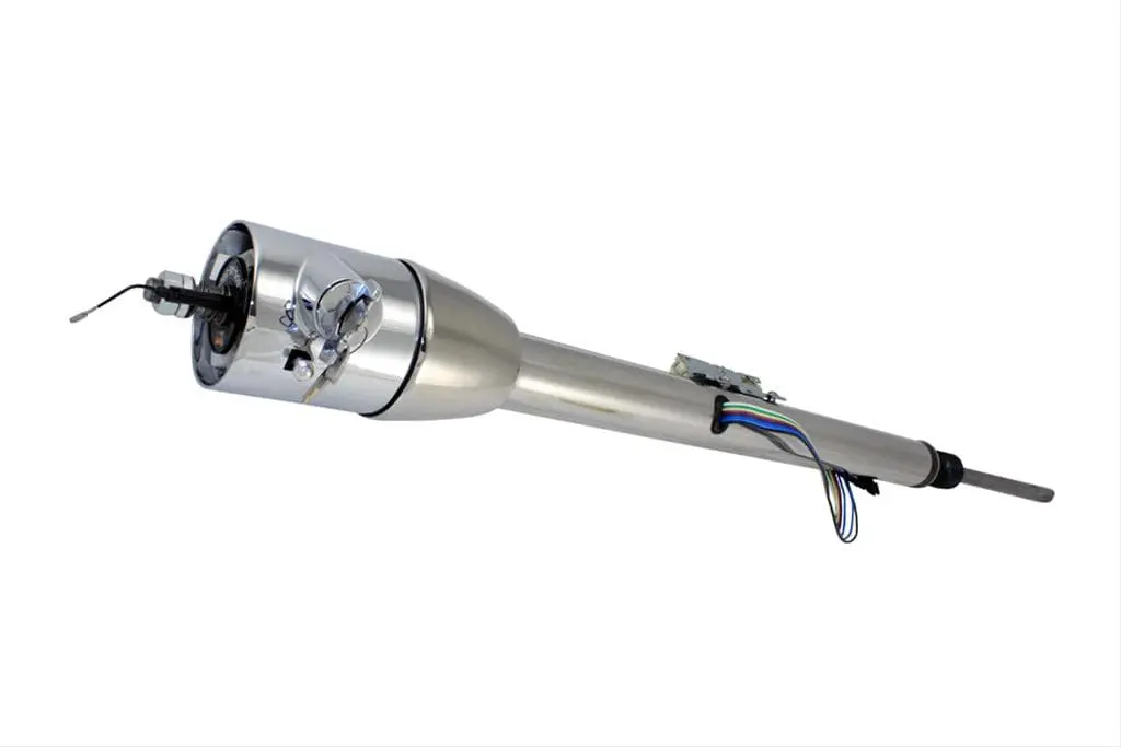 Flaming River Fr30012Cmss Collapsible Steering Column – Chrome Milled 1