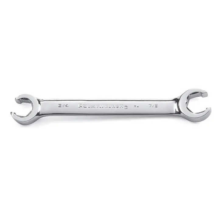 Gearwrench Flare Nut Wrench – 6-Point, Chrome-Plated For Tight-Fitting Brake Line Fittings 1