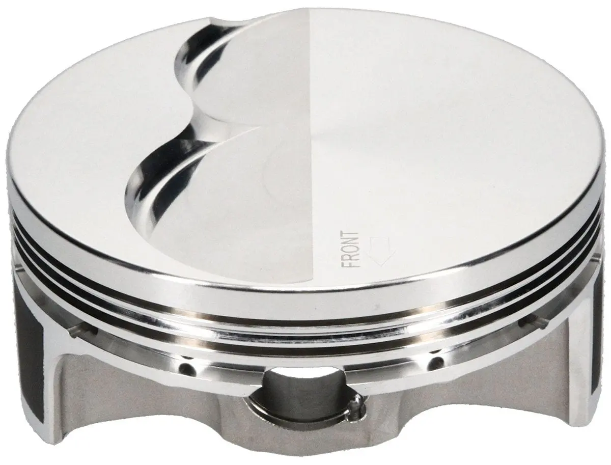 Ls2 Asymmetrical Forged Fsr Flat-Top Piston – Optimized For High-Compression Builds (J311979) 1