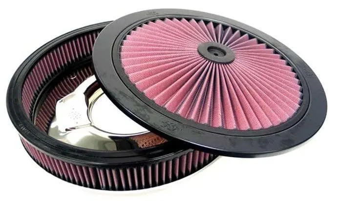 K&N X-Stream 14" X 2.5" Air Filter Assembly – Flat-Base Kn66-3000 1