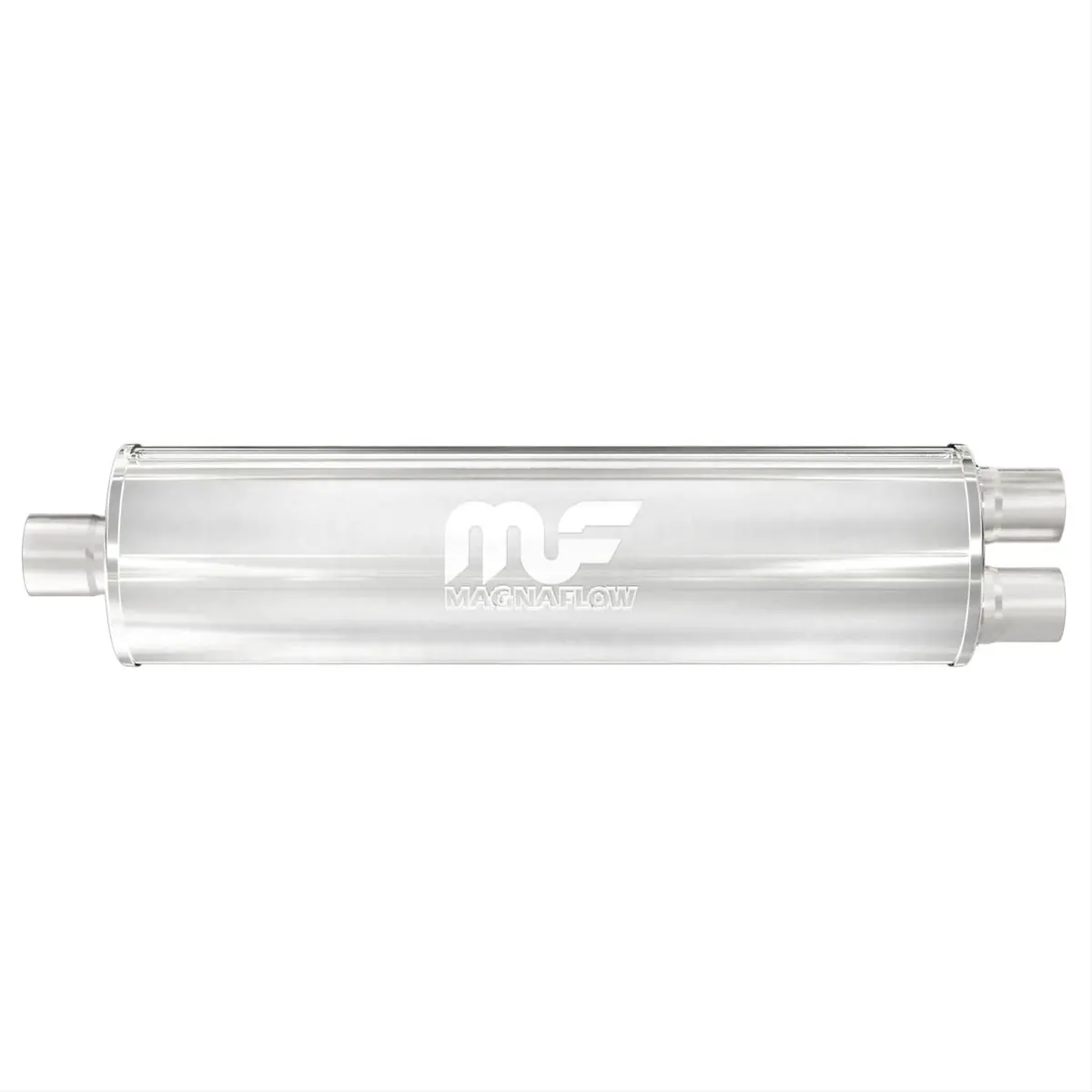 Magnaflow 12761 Performance Muffler – Stainless Steel Straight-Through Exhaust 1
