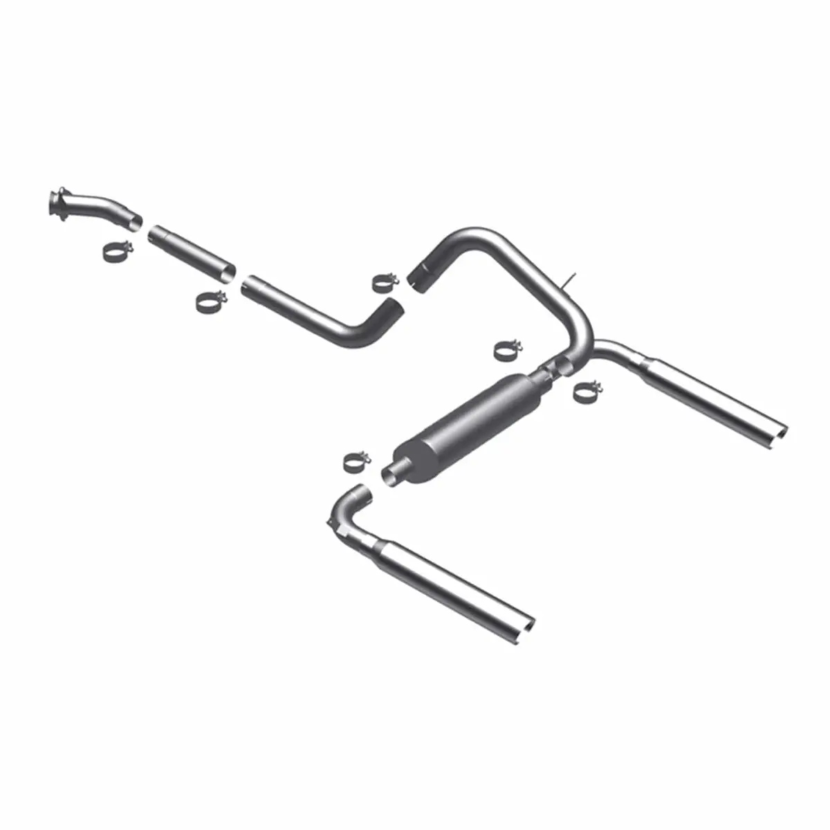 Magnaflow 16829 Street Series Cat-Back Exhaust System 1