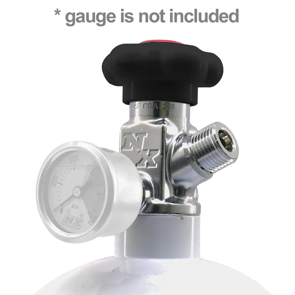 Nitrous Express Stainless Steel Nitrous Bottle Shut-Off Valve – 11700-15 1