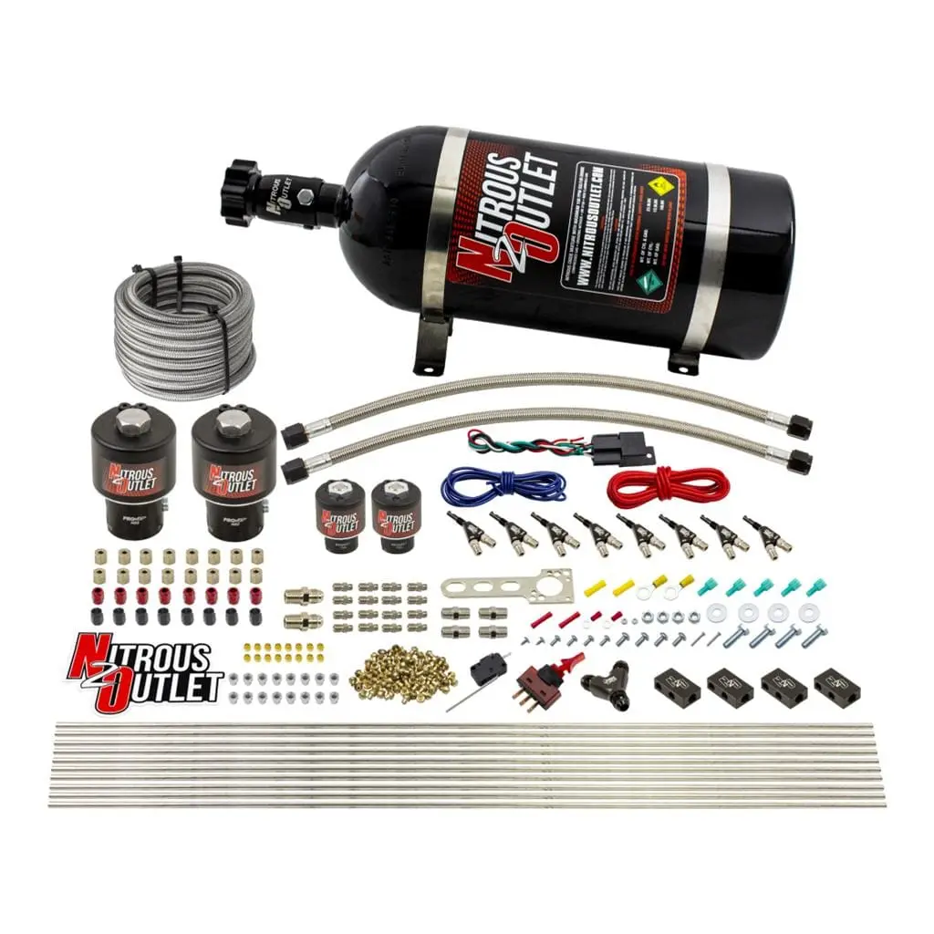 Nitrous Outlet 00-10433-Alc-T-15 Progressive Wet Nitrous System 2
