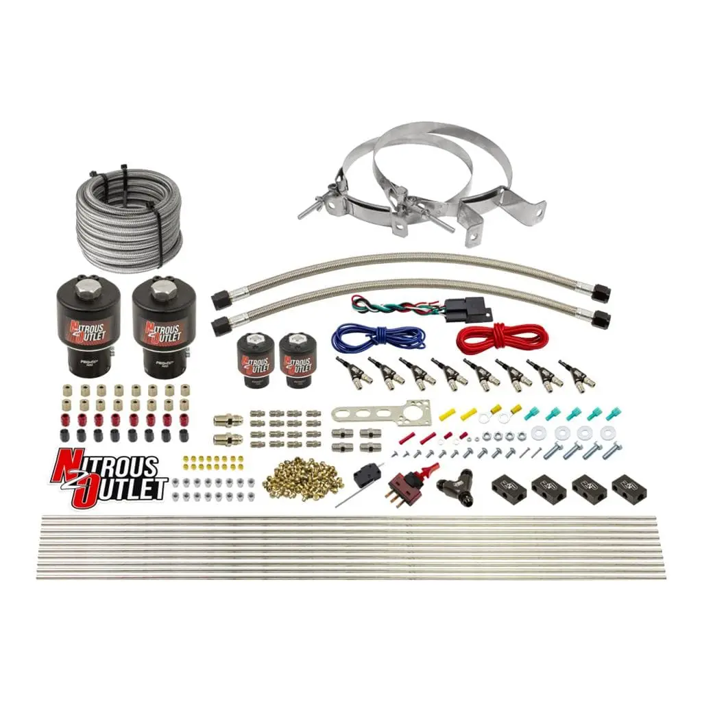 Nitrous Outlet 00-10433-Alc-T-15 Progressive Wet Nitrous System 1