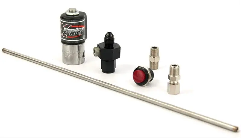 Nitrous Outlet 22-62000 Purge System Kit With Solenoid & Hardware 1