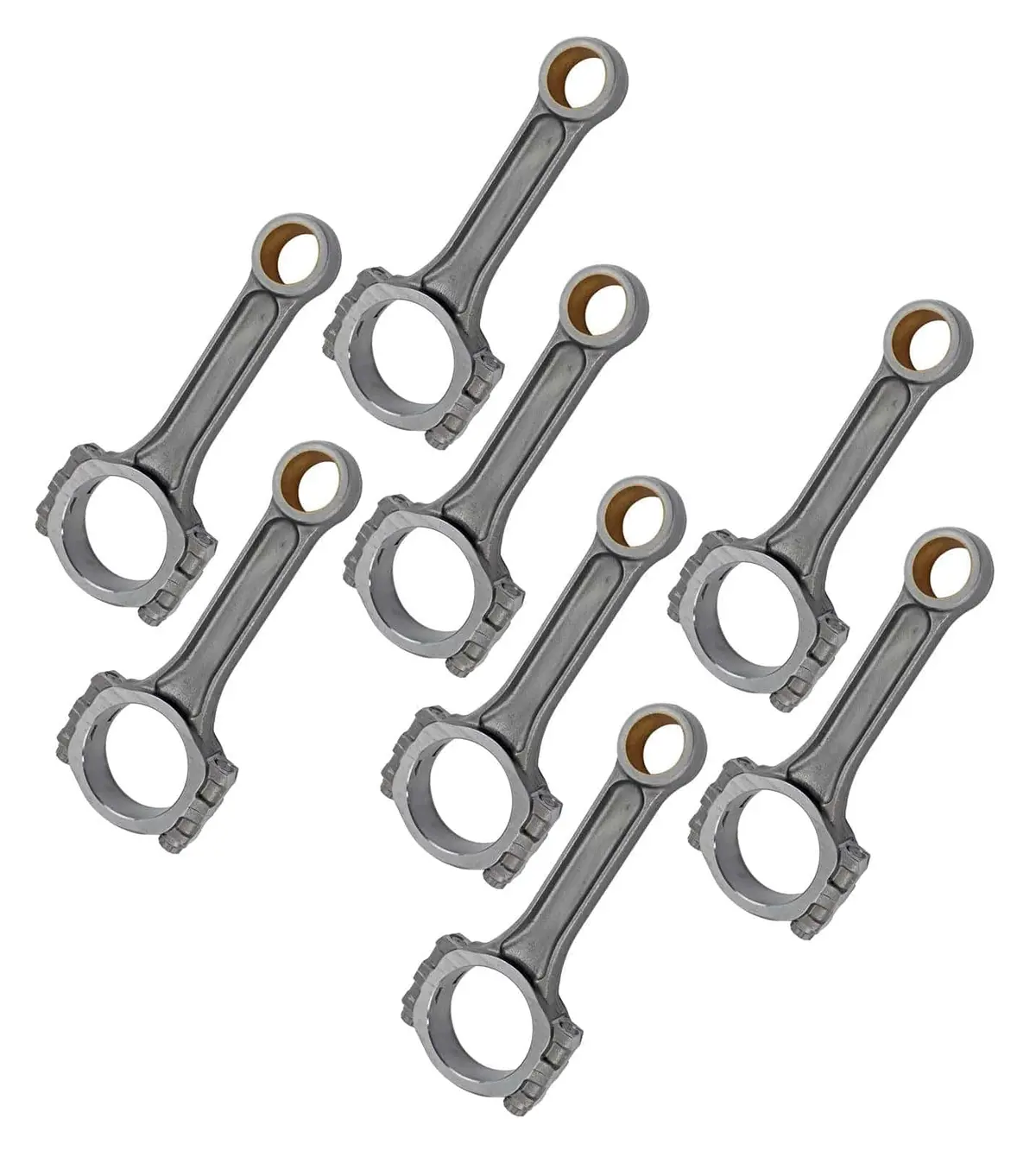 Scat 2-Icr5700-2000 Pro Stock I-Beam Connecting Rods – Forged Steel 1