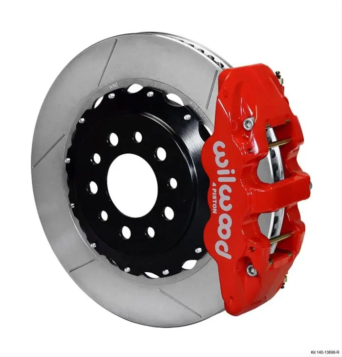 Wilwood Aero4 Big Brake Rear Kit – 140-13698-R 14" Rotor System 1