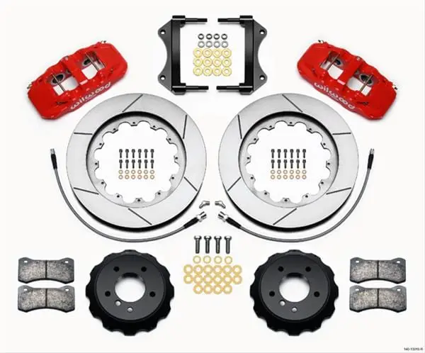 Wilwood Aero6 Front Big Brake Kit – Six-Piston Calipers (140-13919-R) 2