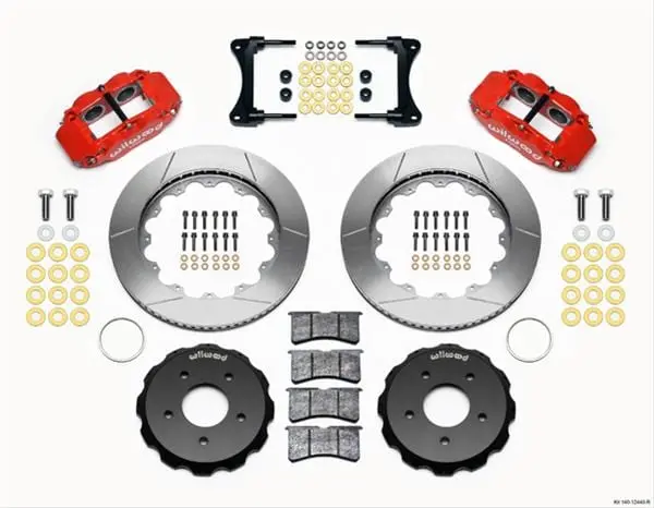 Wilwood 140-12440-R Forged Narrow Superlite 4R Front Big Brake Kit 2