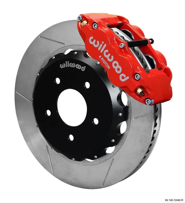 Wilwood 140-12440-R Forged Narrow Superlite 4R Front Big Brake Kit 1