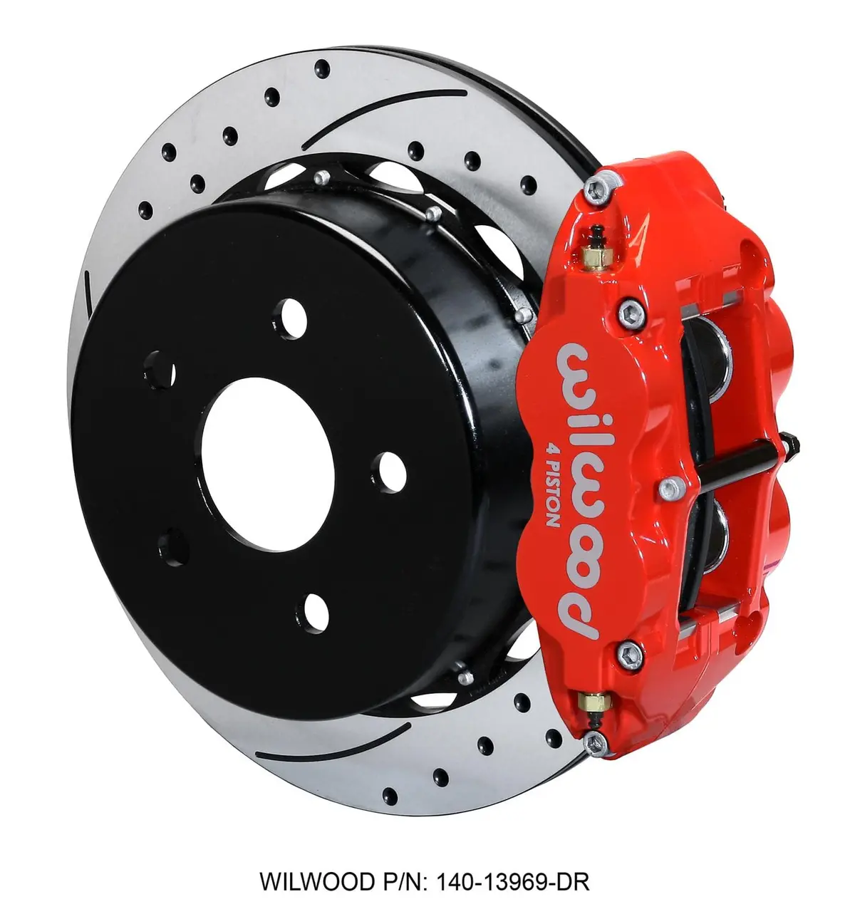 Wilwood Forged Superlite 4R Rear Big Brake Kit With Parking Brake (140-13969-Dr) 1