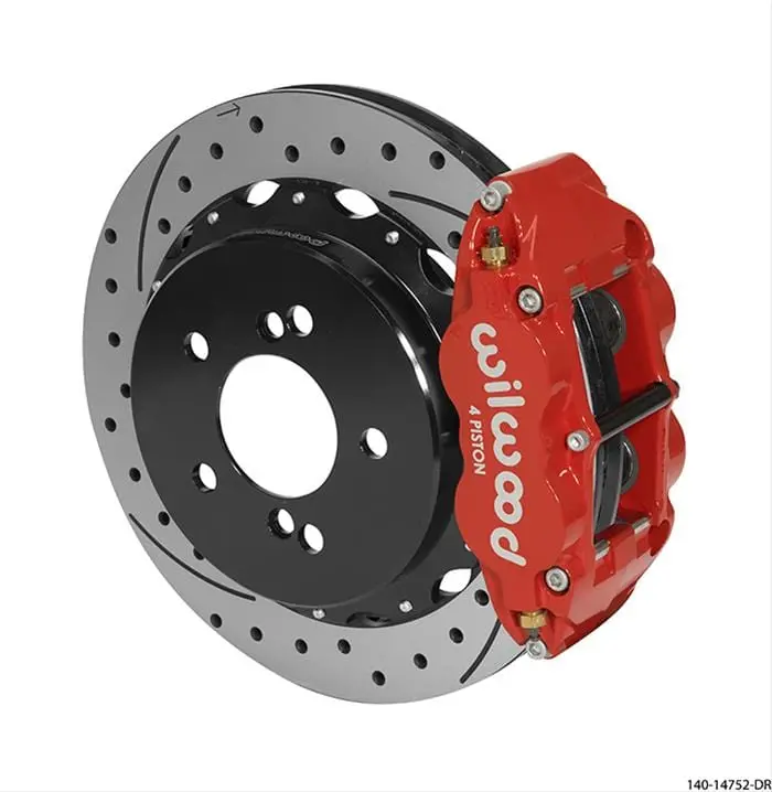 Wilwood 140-14752-Dr Forged Superlite 4R Rear Big Brake Kit With Parking Brake 1