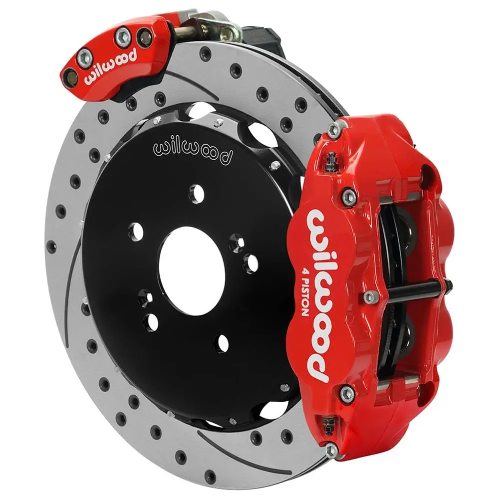 Wilwood Forged Superlite 4R Rear Big Brake Kit With Parking Brake – 140-16347-Dr 1