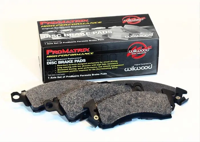 Wilwood Promatrix Ceramic Brake Pads For High-Performance Street And Track Use 1